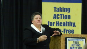 Peggy Quigg, former Executive Director of ACT Missouri spoke about the agency's formative years.