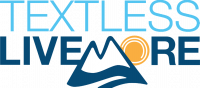 Text Less Live More Logo